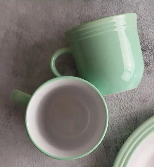 WYPRZEDAŻ! WATERSIDE CAMDEN GREEN Serwis obiadowy 8 el / 2 osób / porcelana