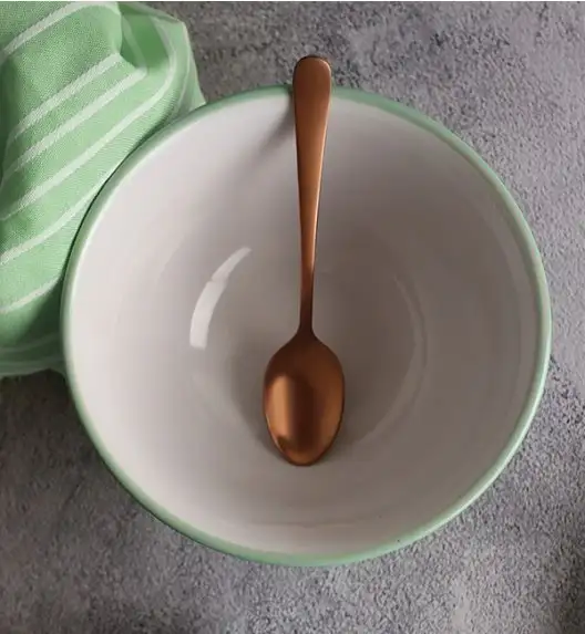 WYPRZEDAŻ! WATERSIDE CAMDEN GREEN Serwis obiadowy 8 el / 2 osób / porcelana