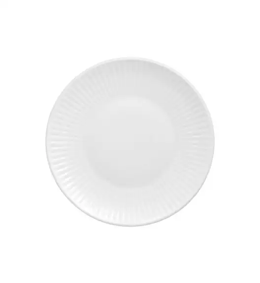 WYPRZEDAŻ! CHODZIEŻ DALIA C001 BIAŁA Komplet 4 talerzy deserowych / porcelana