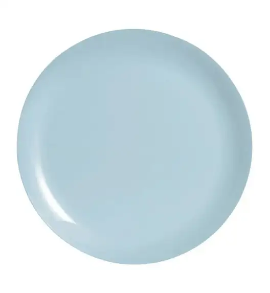 WYPRZEDAŻ! LUMINARC DIWALI PARADISE BLUE Komplet 11 talerzy / szkło hartowane