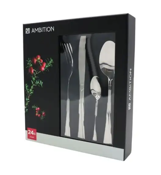 AMBITION CAPRI Sztućce Komplet 48 el pudełko / 12 osób