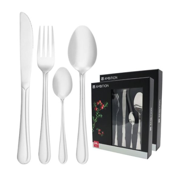 AMBITION CAPRI Sztućce Komplet 48 el pudełko / 12 osób