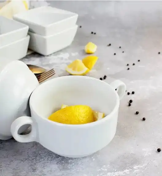 LUBIANA BOSS BIAŁY Serwis obiadowo - kawowy 91 el / 12 osób 