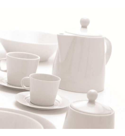 LUBIANA BOSS BIAŁY Serwis obiadowo - kawowy 91 el / 12 osób 