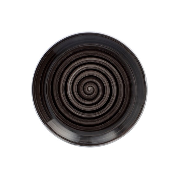 WYPRZEDAŻ! CHODZIEŻ CITY CT31 CZARNY PIEPRZ Talerz deserowy 20 cm / porcelana