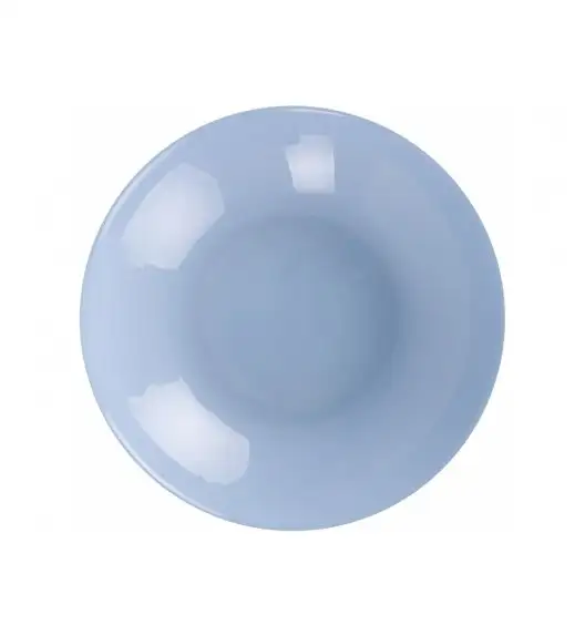 WYPRZEDAŻ! LUMINARC DIWALI LIGHT BLUE Komplet 3 talerzy dla 1 osoby / szkło hartowane