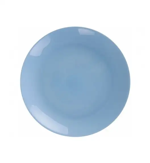 WYPRZEDAŻ! LUMINARC DIWALI LIGHT BLUE Komplet 3 talerzy dla 1 osoby / szkło hartowane