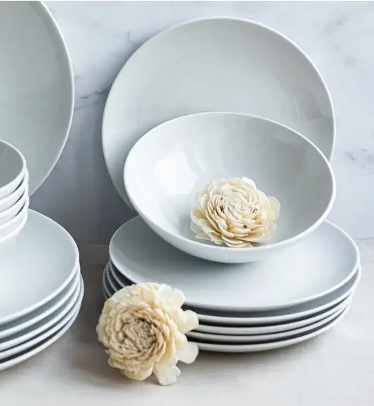 LUBIANA BOSS BIAŁY Serwis obiadowo - kawowy 176 el / 24 osób 