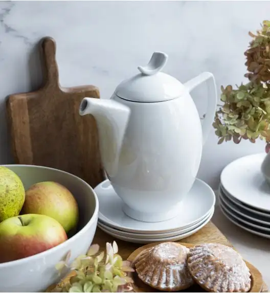 LUBIANA BOSS BIAŁY Serwis obiadowo - kawowy 182 el / 24 osób 