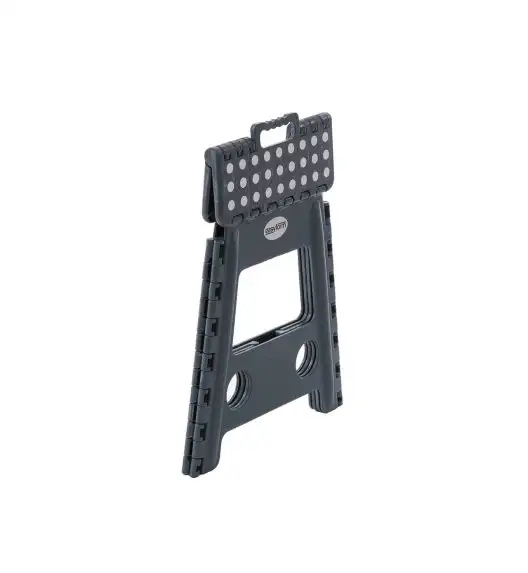 EASYFORM Stołek / Taboret składany antypoślizgowy 39 cm / szary / tworzywo sztuczne