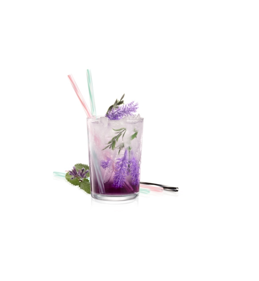 TESCOMA myDRINK Bardzo wytrzymałe słomki 12 szt., ze szczoteczką czyszczącą