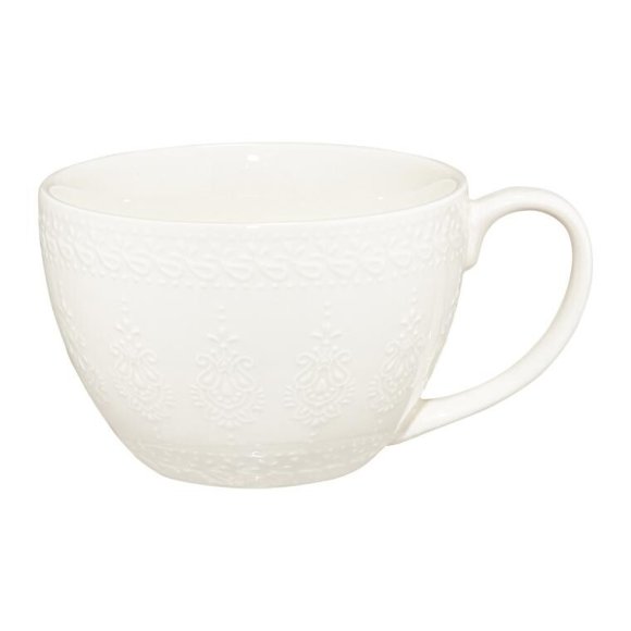 AMBITION GALACTIC WHITE Kubek 450 ml / paisley / porcelana