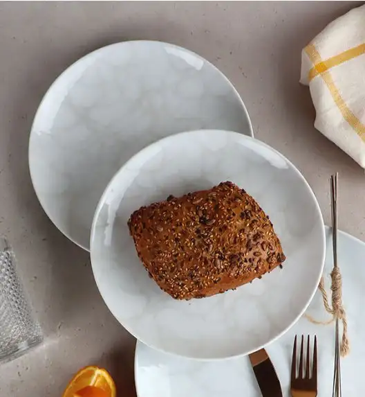 WYPRZEDAŻ! LUBIANA BOSS KERAJET | 017 SPĘKALIN | Zestaw 2 talerzy deserowych | N012