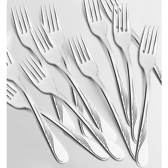 GERLACH Celestia Sztućce 18x widelec obiadowy LUZ / połysk