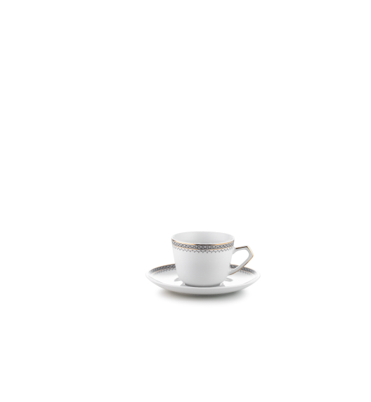 WYPRZEDAŻ! ĆMIELÓW PUŁASKI 8051 GRECKA DROGA Spodek 15,7 cm do filiżanki / porcelana