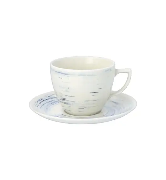 WYPRZEDAŻ! CHODZIEŻ CITY CT22 BORÓWKOWY KREM Serwis kawowy 6 el / 3 osób / porcelana