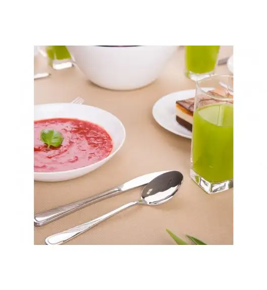 WYPRZEDAŻ! ARCOPAL ZEILE Komplet obiadowy 18 el dla 6 os / szkło hartowane