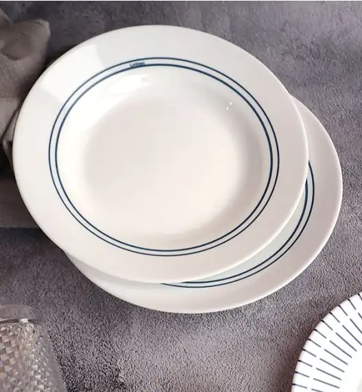 WYPRZEDAŻ! LUMINARC EVERYDAY NAUTILUS Komplet 3 talerzy głębokich / szkło
