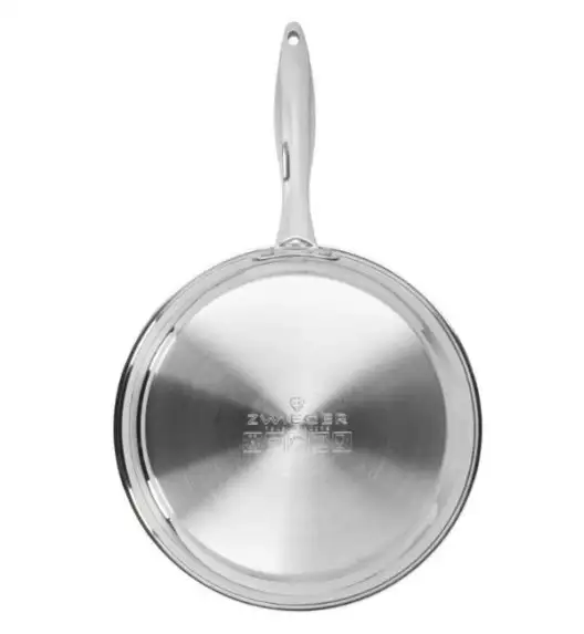 ZWIEGER KLASSIKER II Patelnia 28 cm + pokrywka uniwersalna TADAR / powłoka QUANTANIUM / stal nierdzewna / indukcja