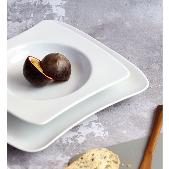 WYPRZEDAŻ! ARZBERG SANDY Zestaw 4 talerzy głębokich / porcelana