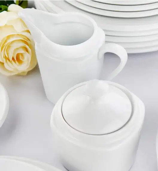 WYPRZEDAŻ! ARZBERG NOVO Komplet cukiernica + mlecznik / porcelana