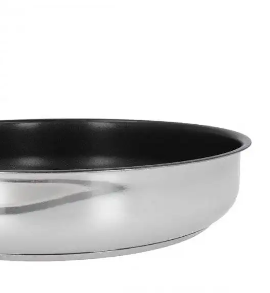 ZWIEGER VISIONARY II Patelnia stalowa 28 cm / powłoka XYLAN PPG PLUS / indukcja