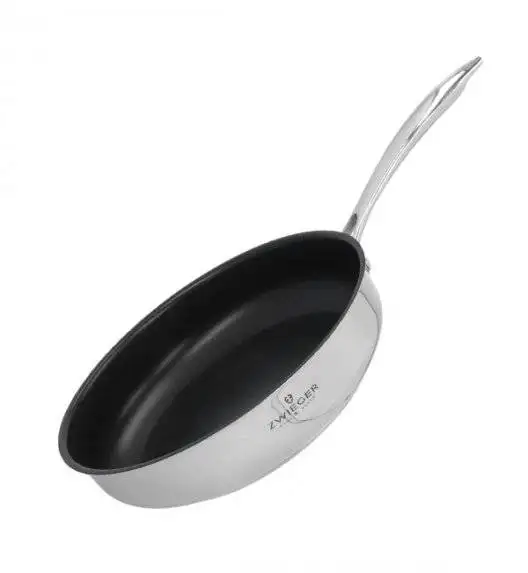 ZWIEGER VISIONARY II Patelnia stalowa 28 cm / powłoka XYLAN PPG PLUS / indukcja