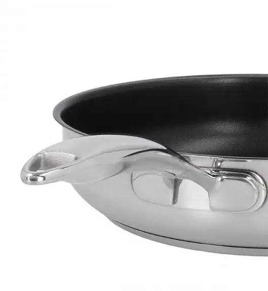 ZWIEGER VISIONARY II Patelnia stalowa 28 cm / powłoka XYLAN PPG PLUS / indukcja