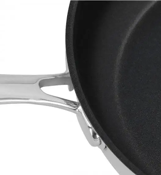 ZWIEGER VISIONARY II Patelnia stalowa 28 cm / powłoka XYLAN PPG PLUS / indukcja