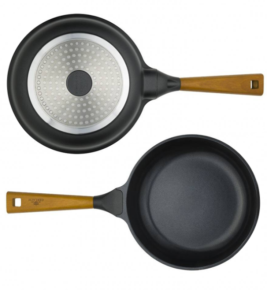 GERLACH NATUR Patelnia 28 cm z powłoką ceramiczną ILAG® Non-Stick Xera Dur 2 