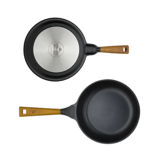 GERLACH NATUR Patelnia 24 cm z powłoką ceramiczną ILAG® Non-Stick Xera Dur 2 
