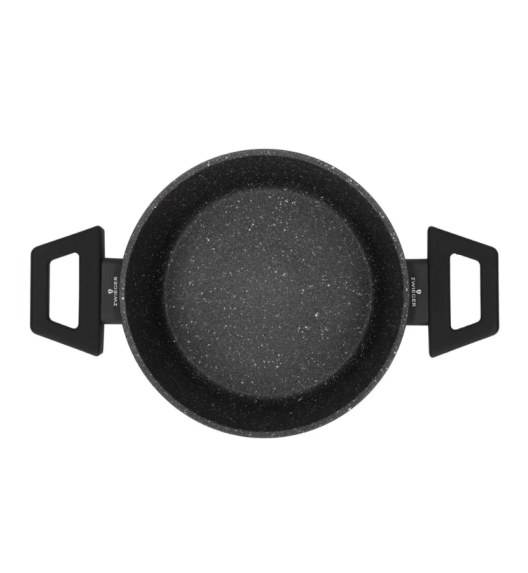 ZWIEGER FORTE Komplet garnków z pokrywkami 4 el /18, 20 cm / aluminium