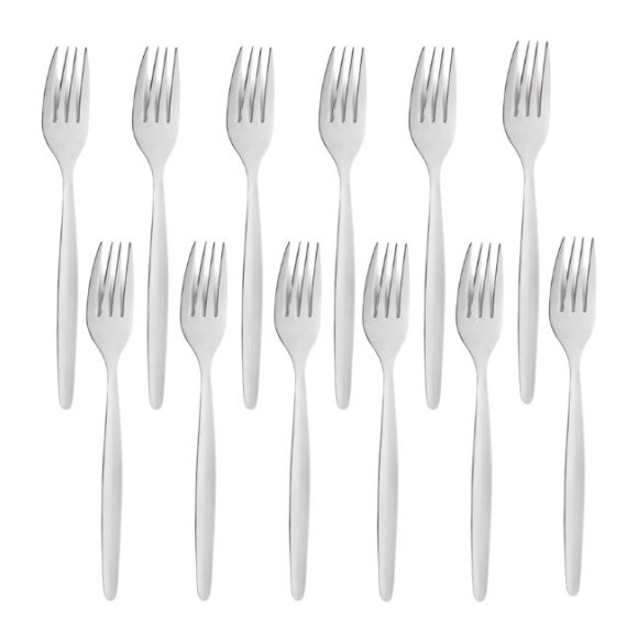 AMEFA BALTIC ECONOMIC Sztućce 12x Widelec obiadowy | stal 18/0