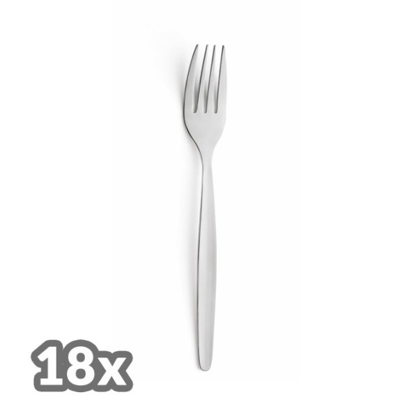 AMEFA BALTIC ECONOMIC Sztućce 18x Widelec obiadowy | stal 18/0