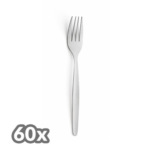 AMEFA BALTIC ECONOMIC Sztućce 60x Widelec obiadowy | stal 18/0