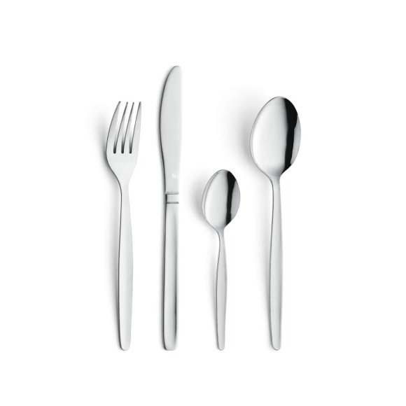 AMEFA BALTIC ECONOMIC Sztućce Komplet 48 el dla 12 os luzem | stal 18/0 sztućce dla gastronomii
