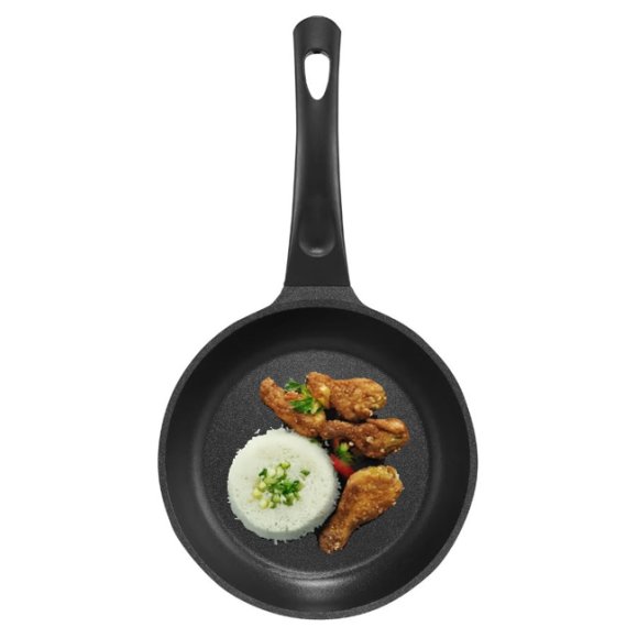 AMBITION ENZO Patelnia tradycyjna 28 cm / powłoka nieprzywierająca ILAG ULTIMATE / indukcja