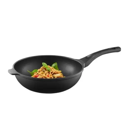 AMBITION ENZO Patelnia WOK 28 cm / powłoka nieprzywierająca ILAG ULTIMATE / indukcja