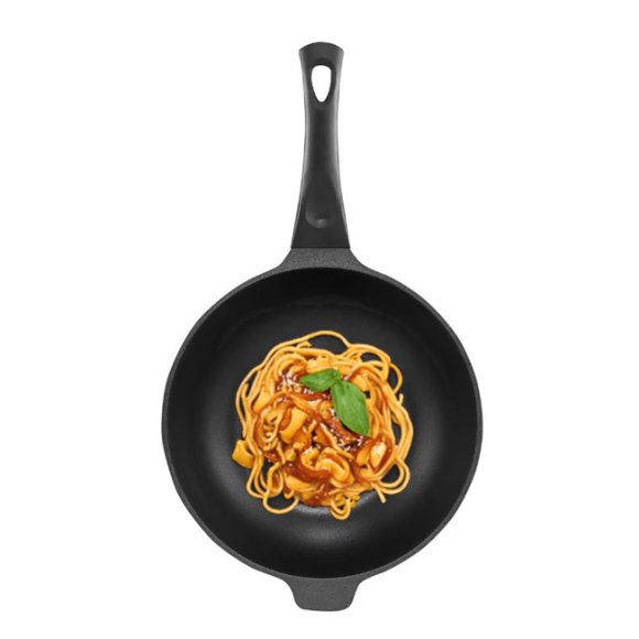 AMBITION ENZO Patelnia WOK 28 cm / powłoka nieprzywierająca ILAG ULTIMATE / indukcja