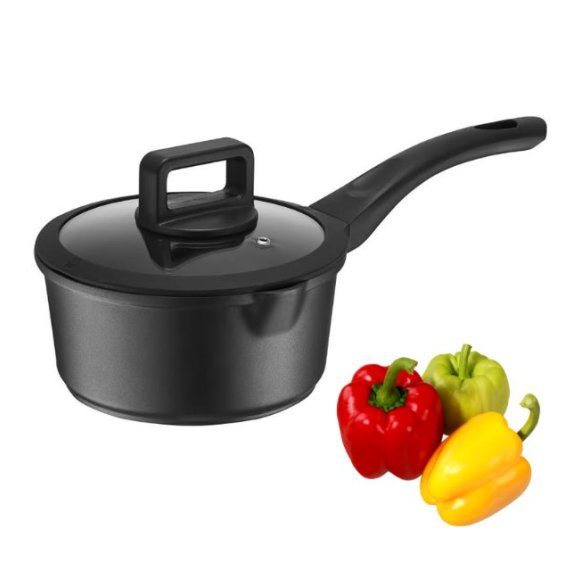 AMBITION ENZO Rondel z pokrywką 18 cm / powłoka nieprzywierająca ILAG ULTIMATE / indukcja
