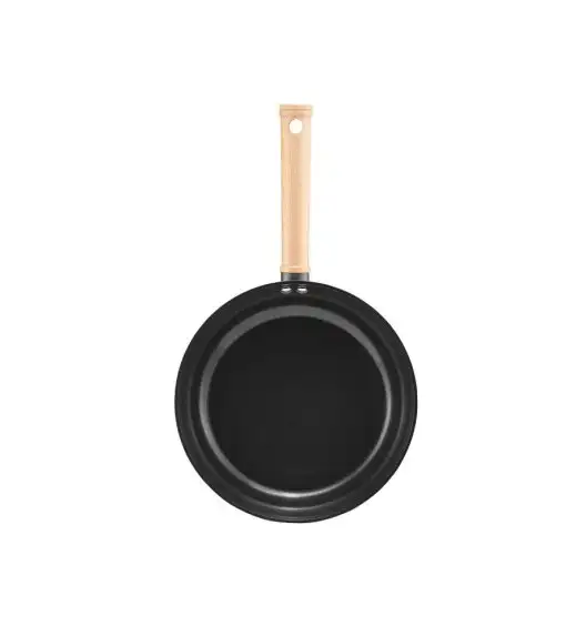 AMBITION NATURAL Patelnia 20 cm z powłoką nieprzywierającą Qualum Ceramic / indukcja