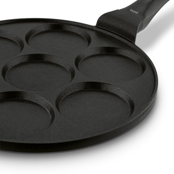 TADAR Patelnia do pancakes i placków 26,5 cm / czarna / non-stick / indukcja