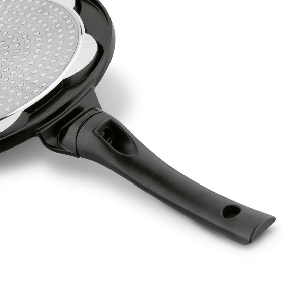 TADAR Patelnia do pancakes i placków 26,5 cm / czarna / non-stick / indukcja
