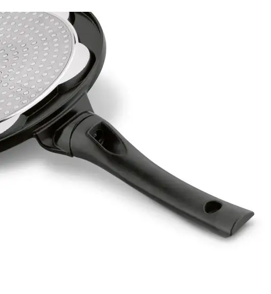 TADAR EMOTKI Patelnia do pancakes i placków 26,5 cm / czarna / non-stick / indukcja