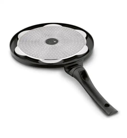 TADAR EMOTKI Patelnia do pancakes i placków 26,5 cm / czarna / non-stick / indukcja