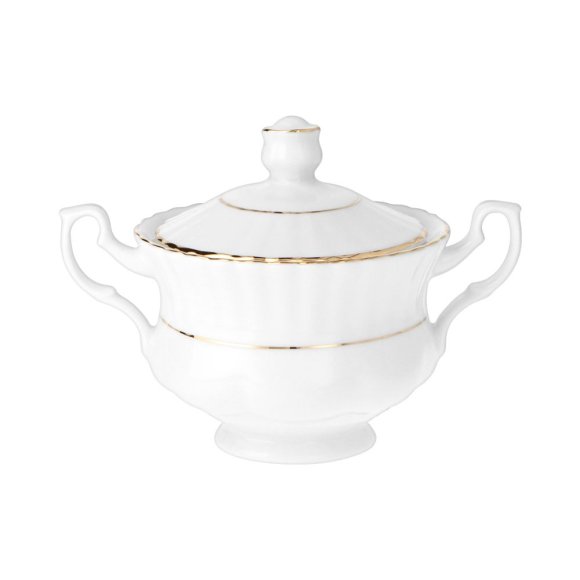 CHODZIEŻ IWONA B014 ZŁOTA LINIA Cukiernica 300 ml / porcelana