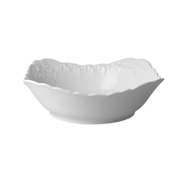 ĆMIELÓW ROCOCO 0001 MARIA Salaterka kwadratowa 24 cm / porcelana