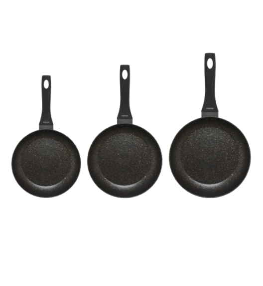 AMBITION TRES Komplet Patelni 20, 24, 28 cm / aluminium / indukcja