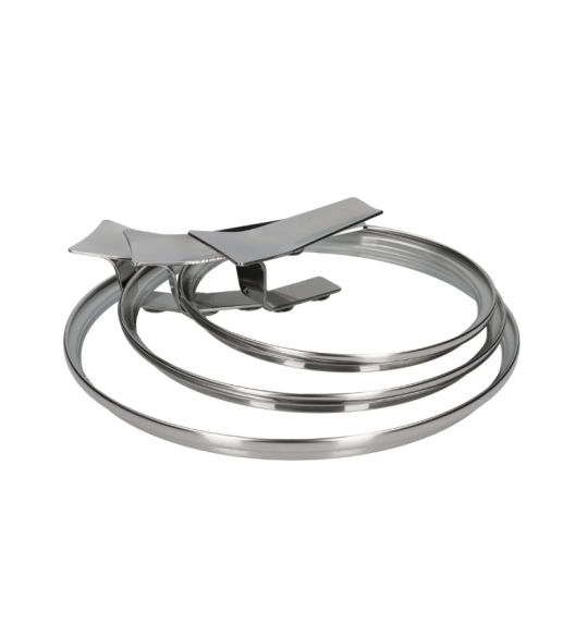 ZWIEGER VISIONARY Komplet 3 garnki z pokrywkami 16, 20, 24 cm / stal nierdzewna / indukcja