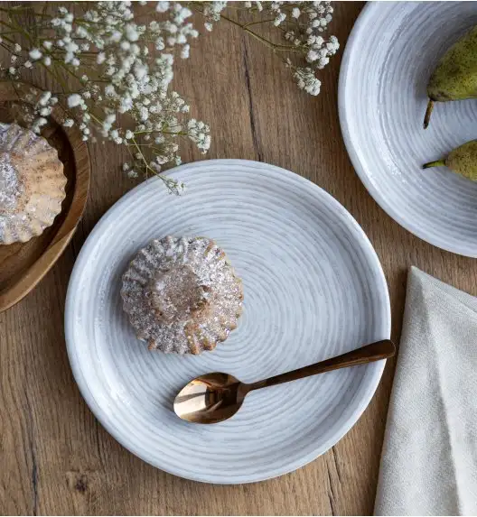 LUBIANA KERAJET | 709 KJ BRĄZOWY | Serwis obiadowy 12/36 elementów | 9174A